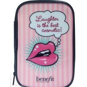 BENEFIT Laughter is the Best Cosmetic! Makeup‎ Zip Pouch Bag Travel Carry-on